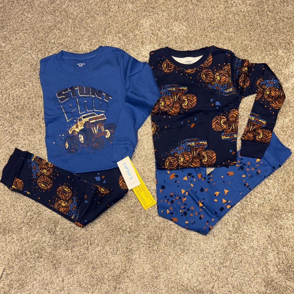 Carter’s 4 pc pajamas Stunt Pro